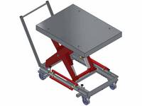 Cabled mobile lift table