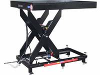 Single scissor lift table without switch strip
