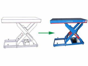From the CAD model to the lifting table