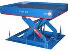 Scissor lift table with greasable bearings