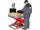 Use as a work lift table