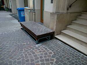 Nachträglich eingebauter Unterfluraufzug
