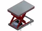 Standard lifting table as a CAD model