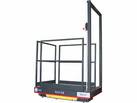 Loading lift table retracted